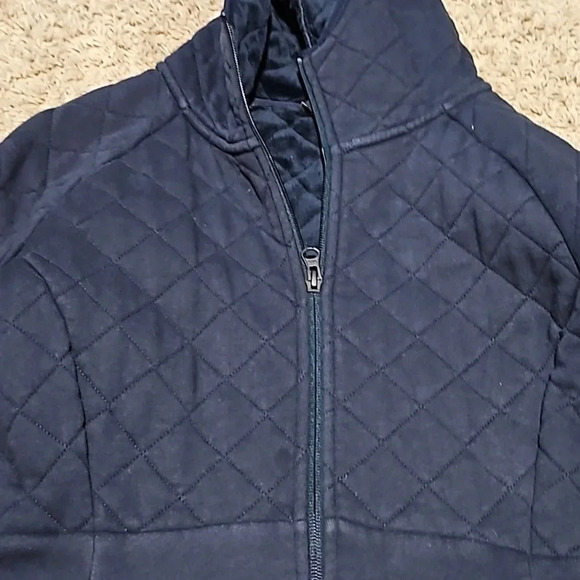 North Face Blue Quilted‎ Jacket - Picture 3 of 5